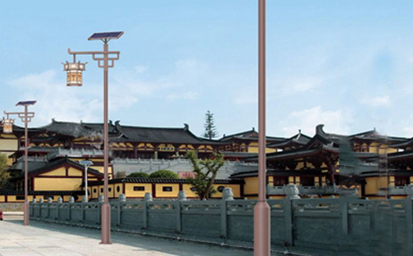 抗风型金塔太阳能路灯：保障稳定照明不受风害