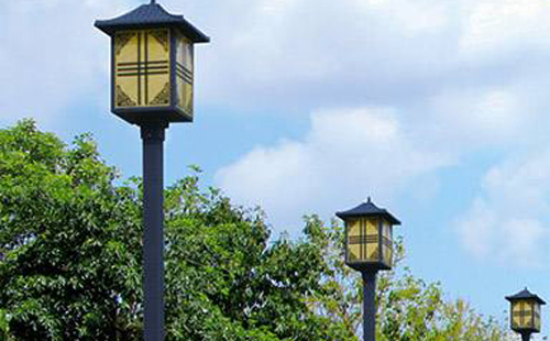 金塔庭院灯安装间距与布灯设计全解析